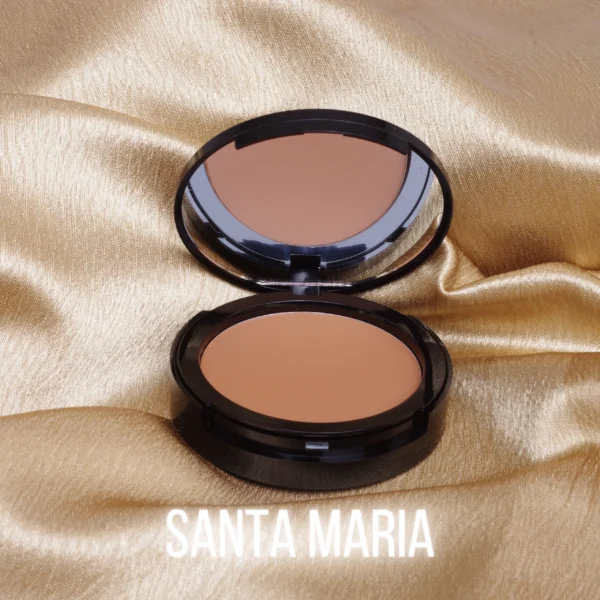 Fini soyeux et zéro brillance avec une poudre compacte matifiante