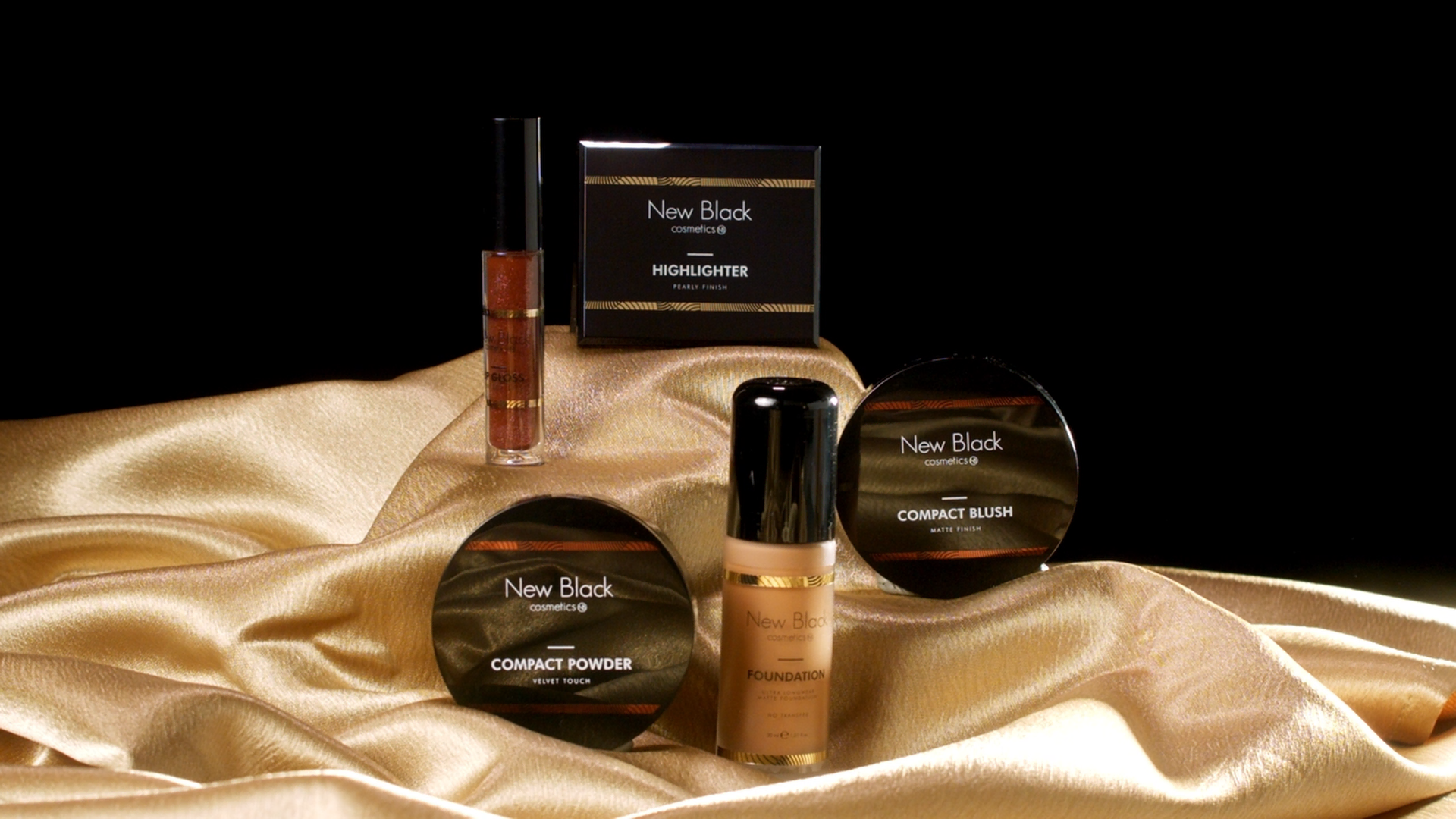 New Black Cosmetics maquillages