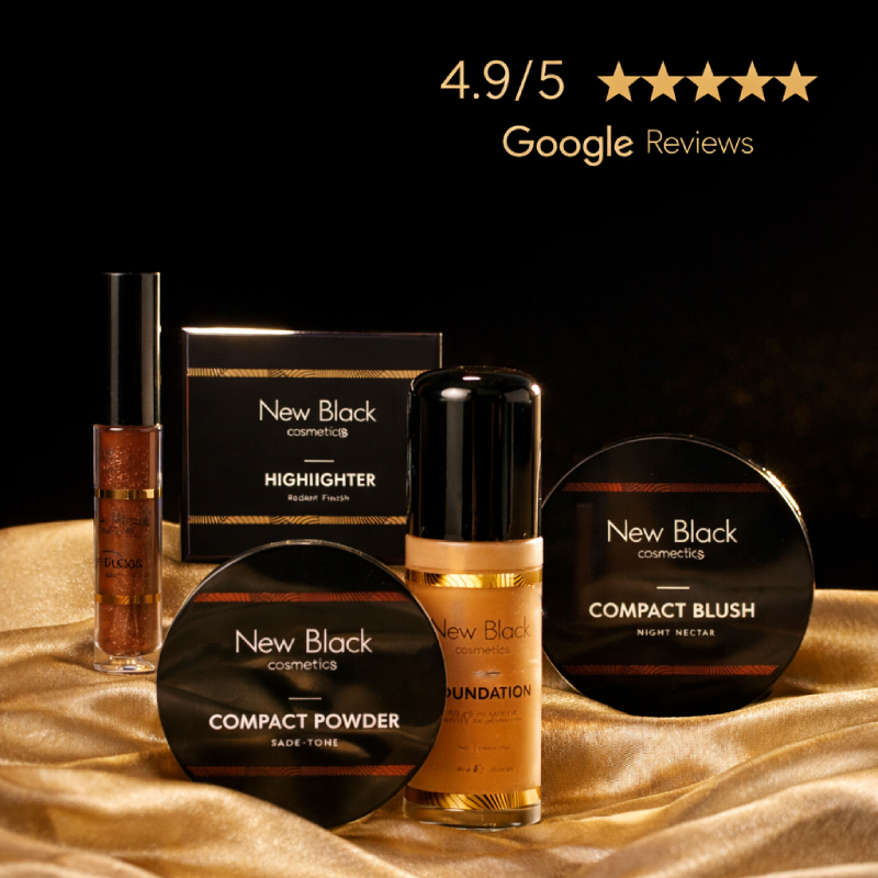 NEW BLACK marque maquillage pour peau noire, peau métissée. avis google 4,9 sur 5
