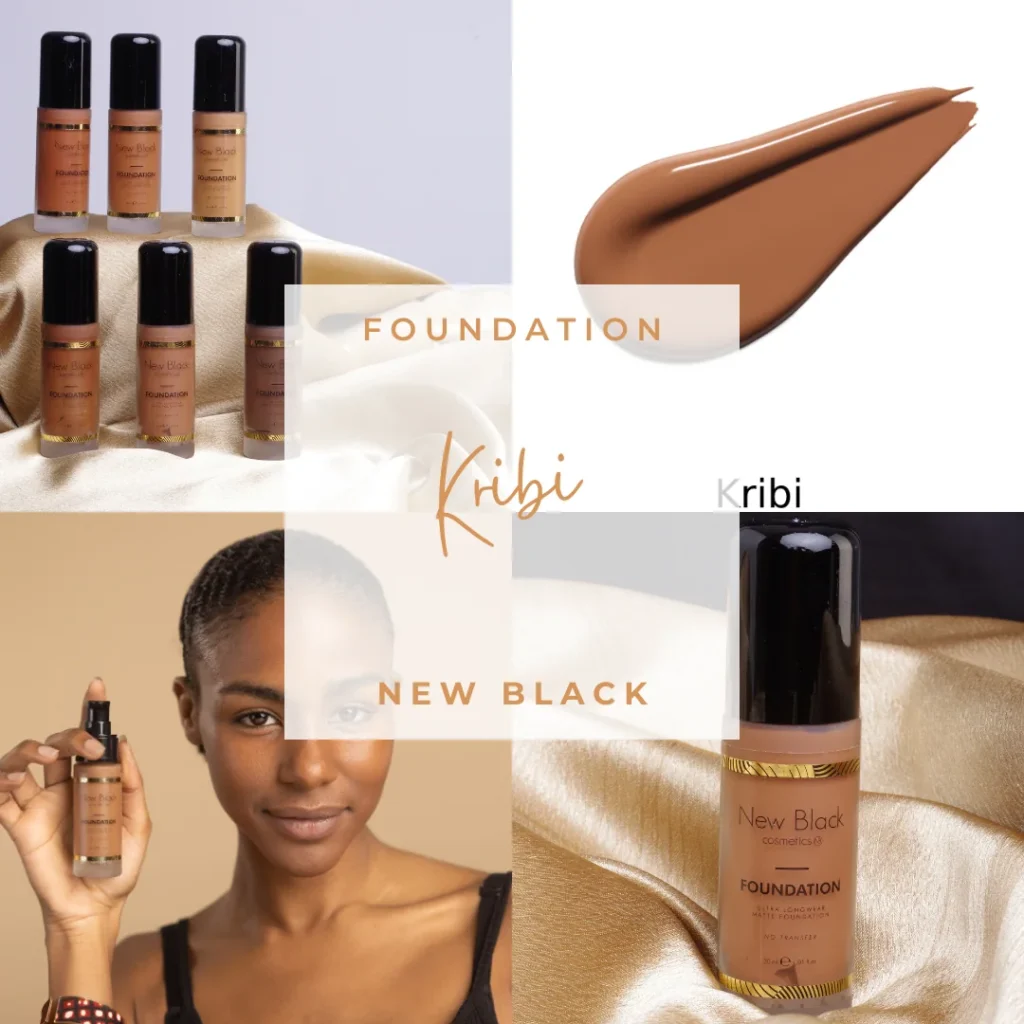 Fond de Teint Fluide New Black Sans Transfert teinte Kribi — vue 4