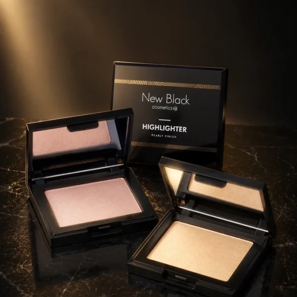 Highlighter New Black — glow doré