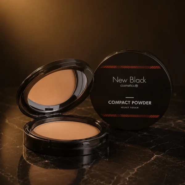 Poudre Compacte New Black — fini velours