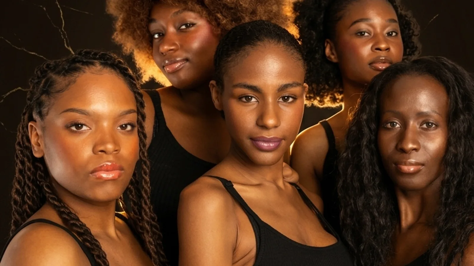Abend-Make-up für dunkle Haut: Halt, Strahlen und sichtbare Farben