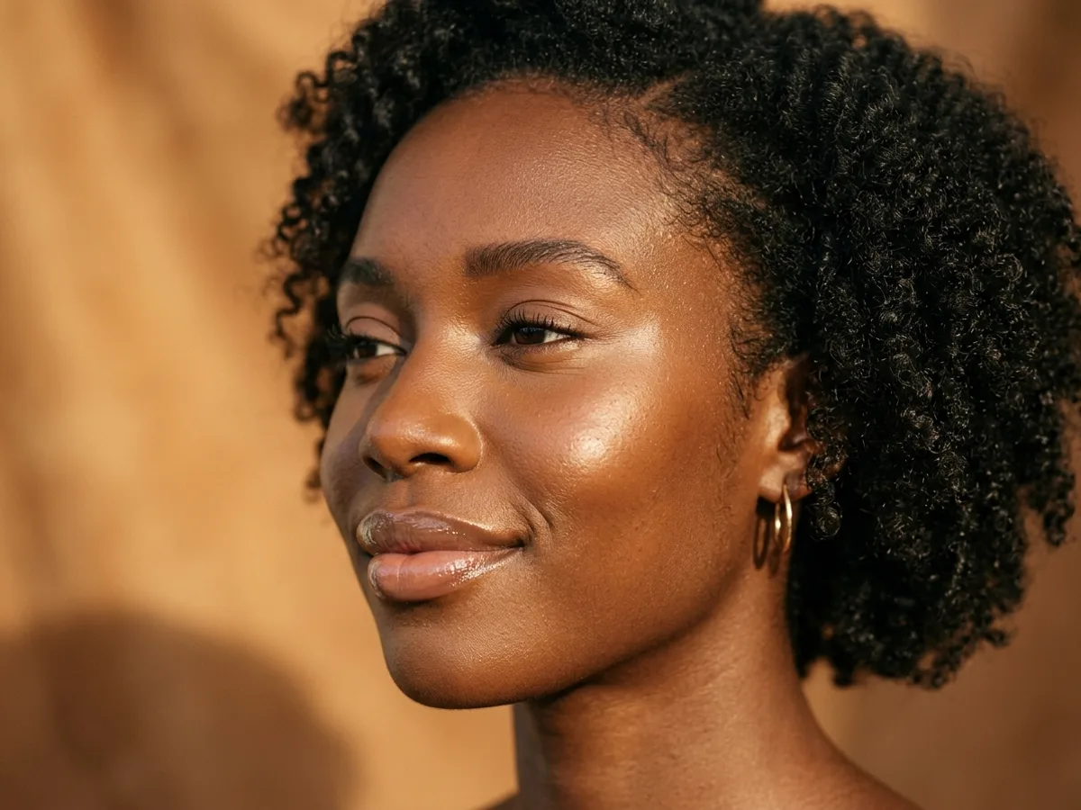 Texture of the NEW BLACK fluid foundation, shade Trois-Îlets