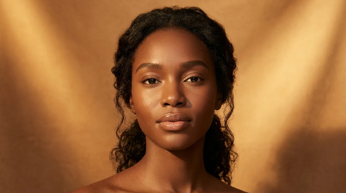 Natural makeup on Black skin: the luminous nude in 6 steps