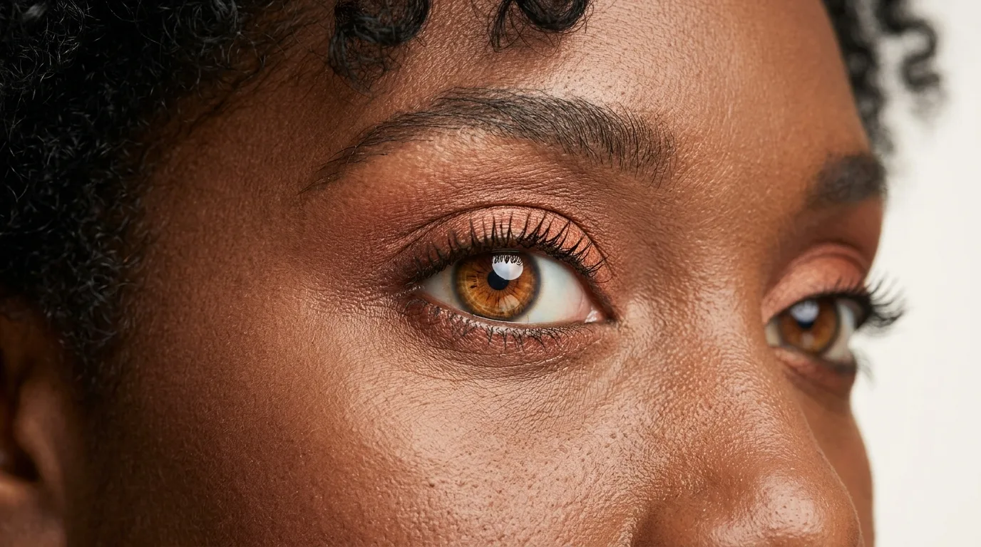 Realce seus olhos castanhos: as cores que destacam o olhar em pele mestiça e negra