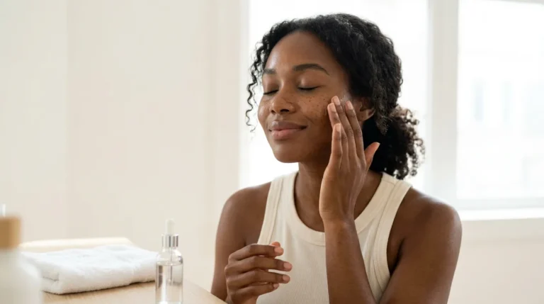 Hydrater sa peau noire avant le maquillage : le geste qui évite l’effet gris