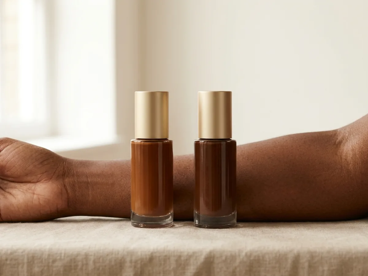 Équivalences de teintes : de Fenty, MAC, NARS ou black|Up à votre teinte NEW BLACK